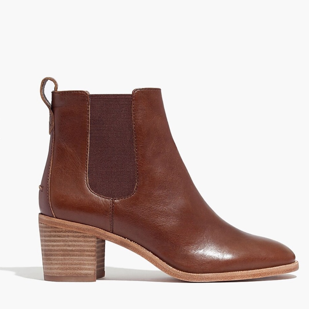 Madewell - The Frankie Chelsea Boot in Rich Brown